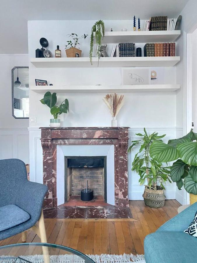 Appartement Buttes Chaumont ปารีส ภายนอก รูปภาพ